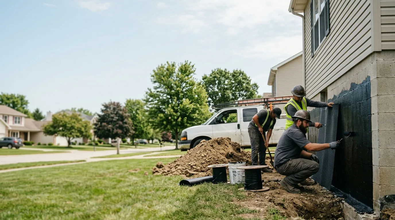 Basement Waterproofing in Saint Louisville, OH near me